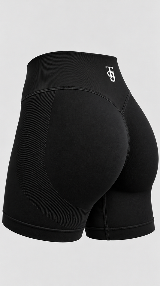 Tylah-Jade Sculpt Shorts – Onyx