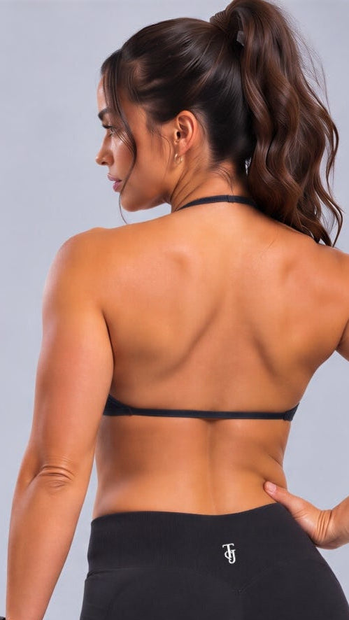 Tylah-Jade Sculpt Sports Bra – Onyx
