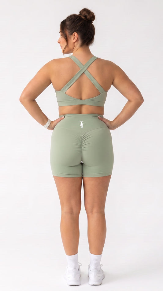 Tylah-Jade Flow Shorts – Sage