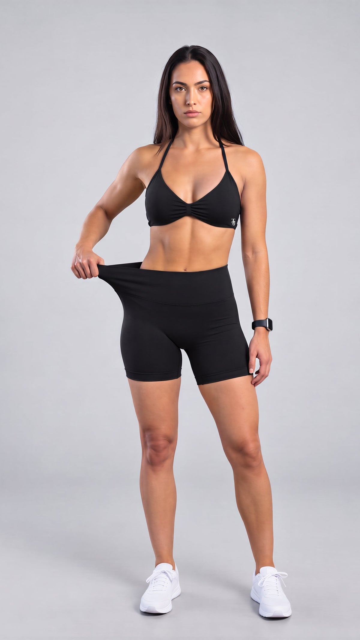 Tylah-Jade Sculpt Shorts – Onyx