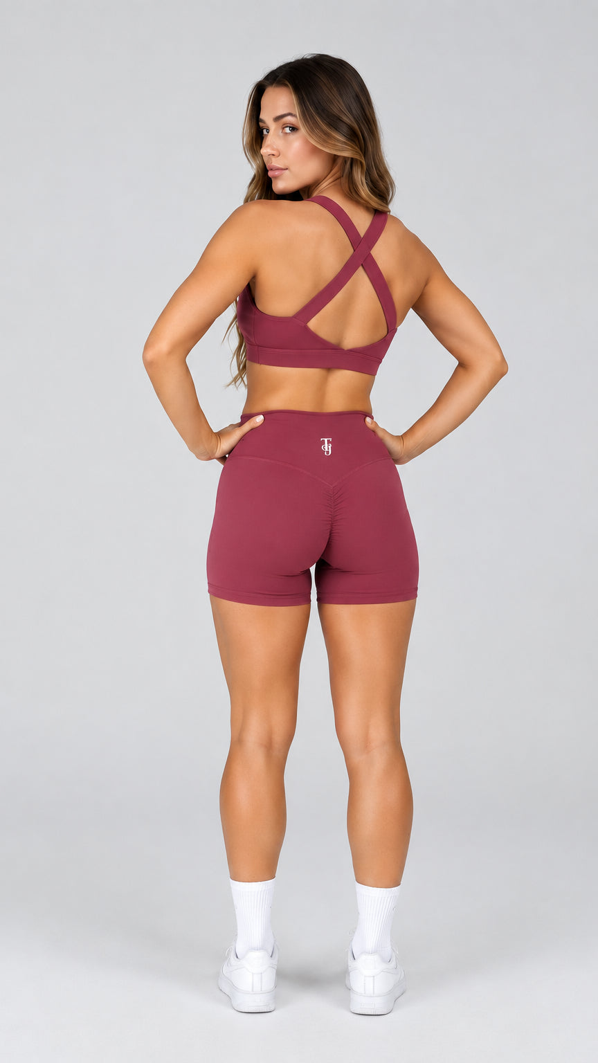 Tylah-Jade Flow Shorts – Rosewood