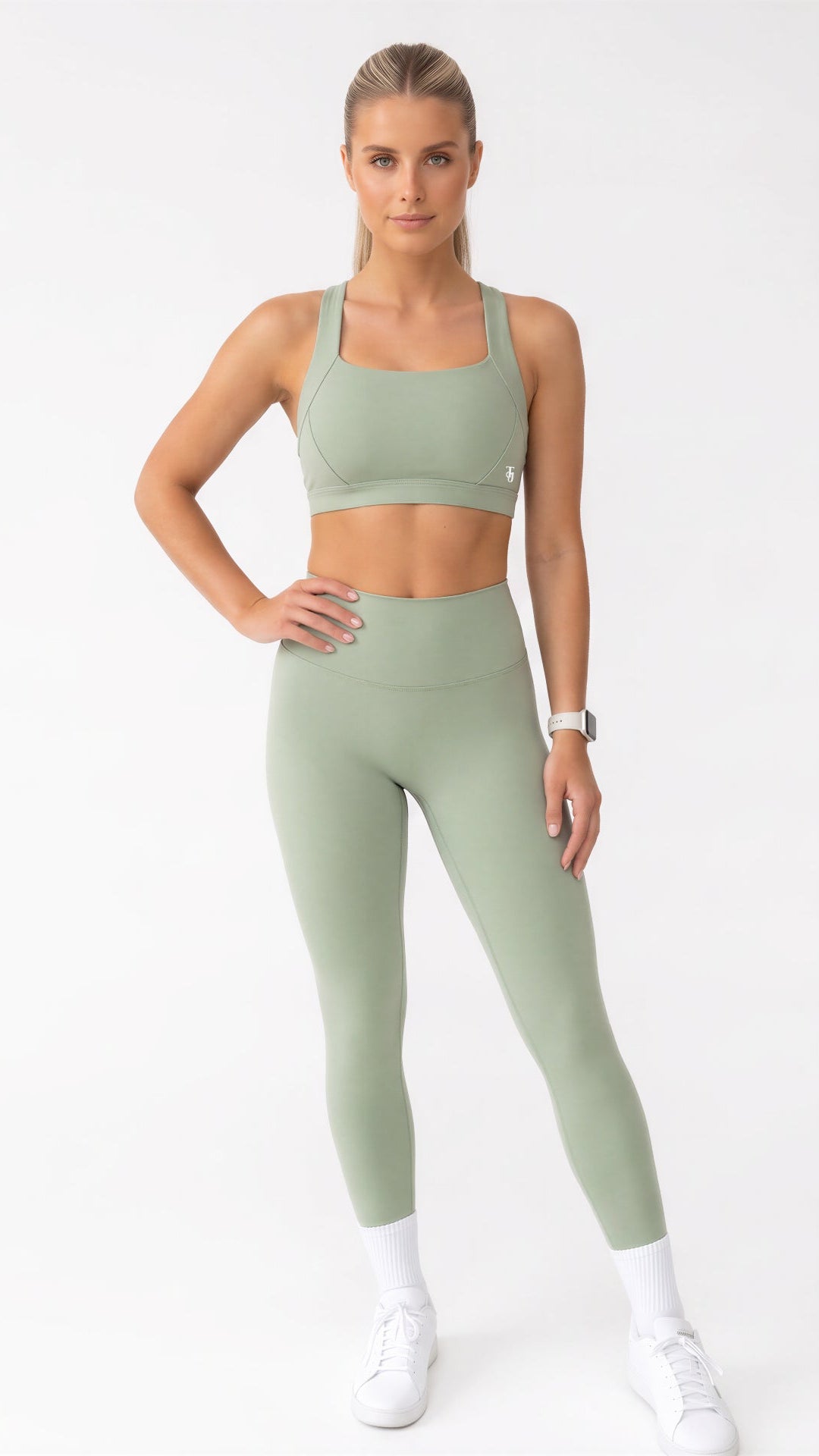 Tylah-Jade Flow Leggings – Sage