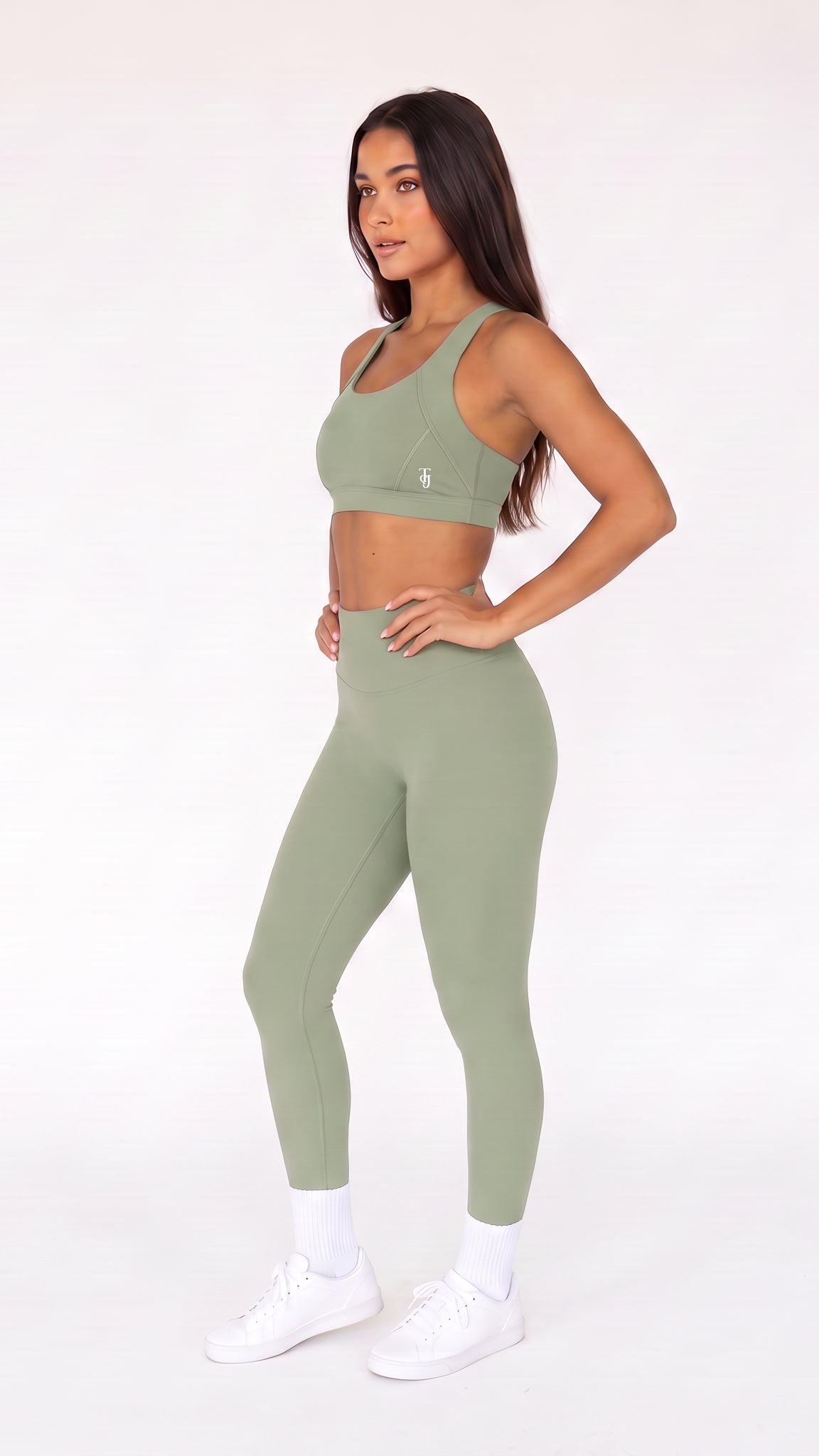 Tylah-Jade Flow Leggings – Sage
