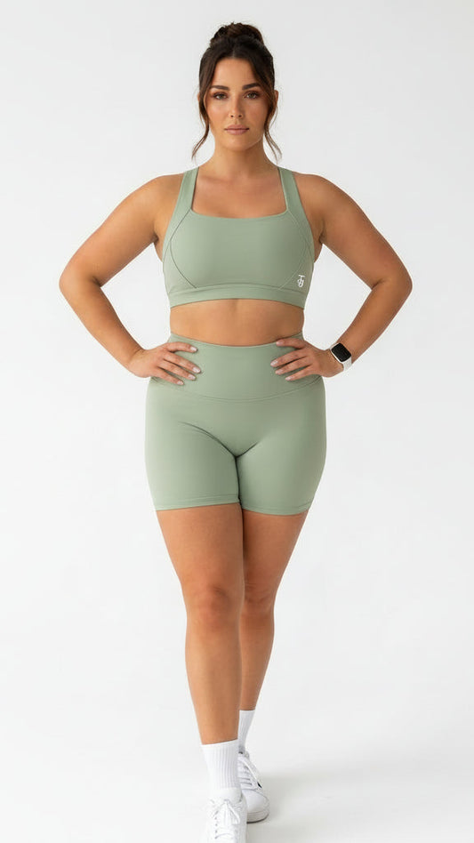 Tylah-Jade Flow Shorts – Sage
